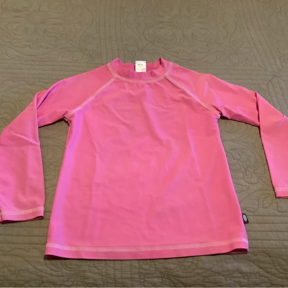Kids Pink Swim Shirt